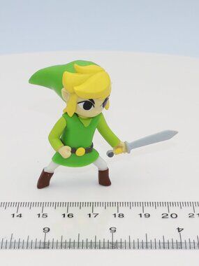 Jakks Pacific Legend of Toon Zelda 2.5 inch figure of Link